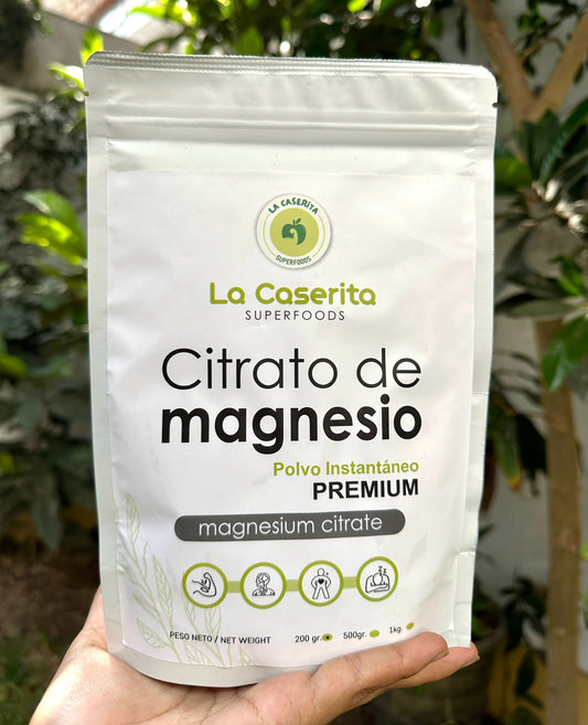 Citrato de Magnesio premium 200gr