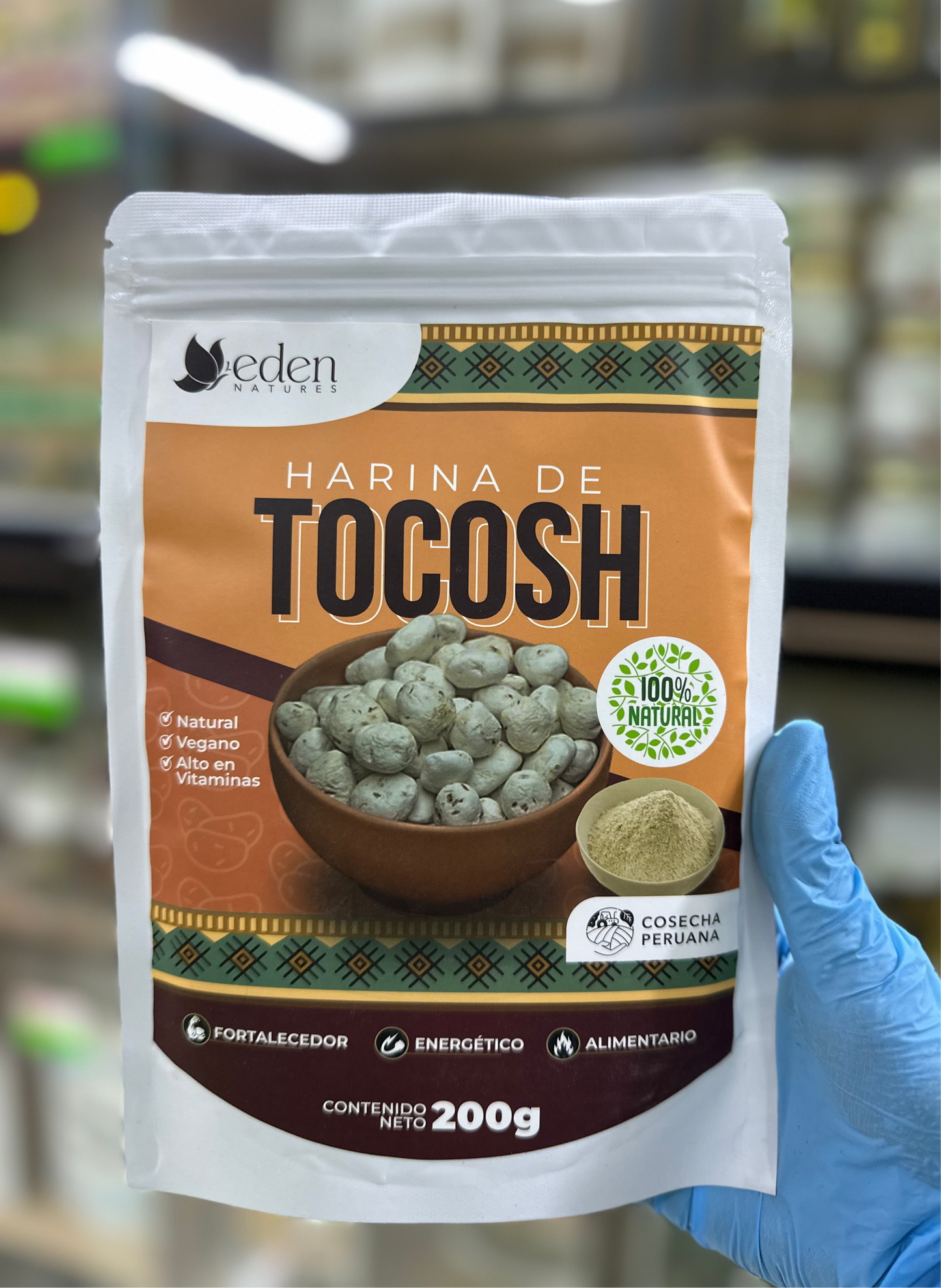 Tocosh pulverizado 200gr